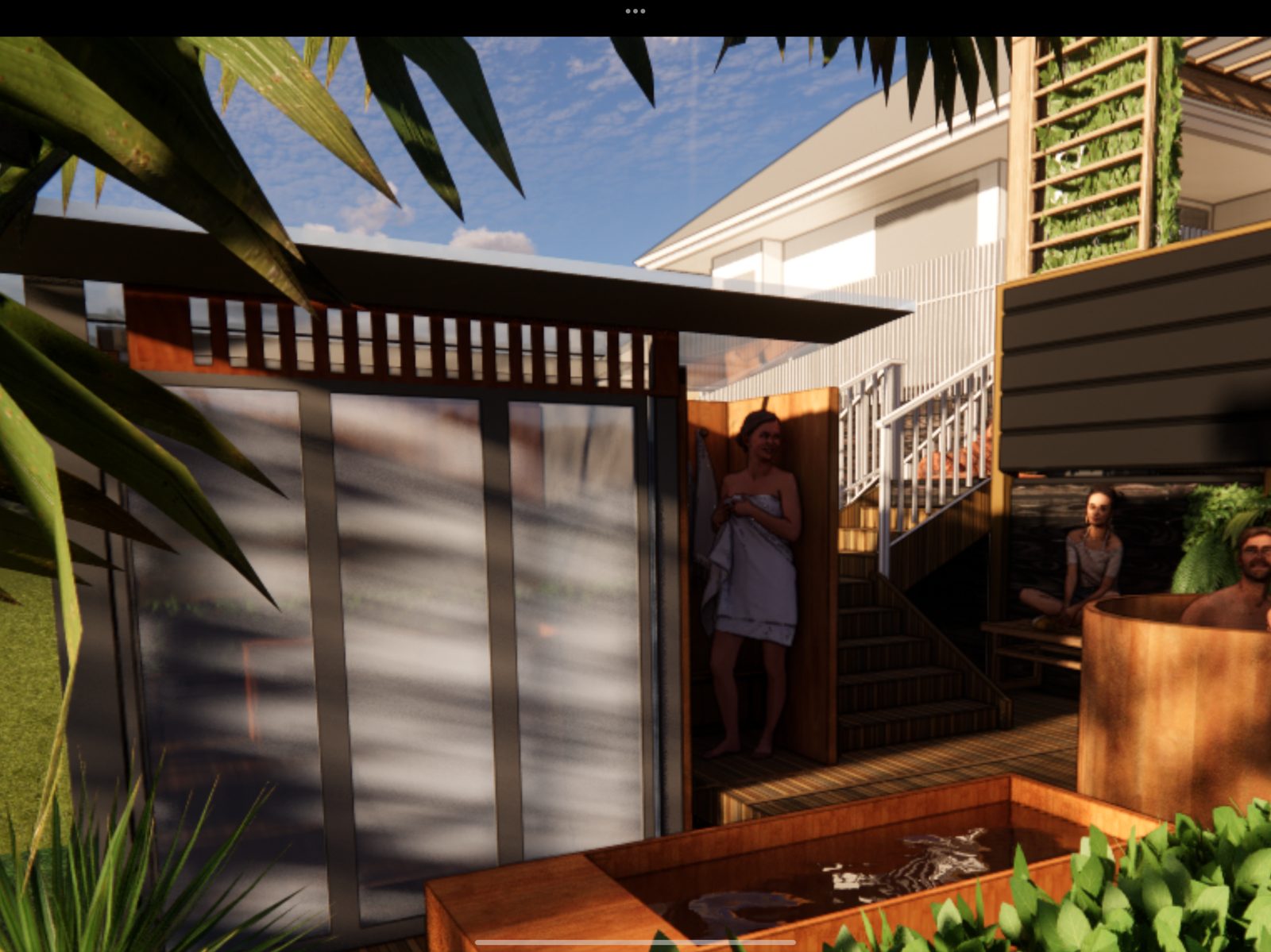 Tim Durrant design process: plans, concepts and renders