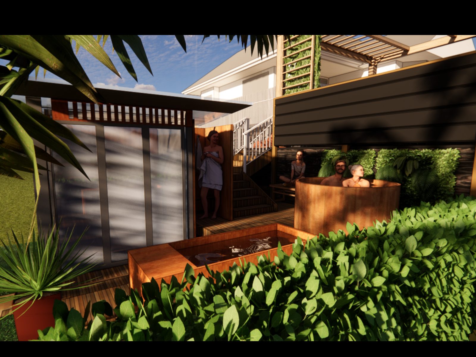 Tim Durrant design process: plans, concepts and renders