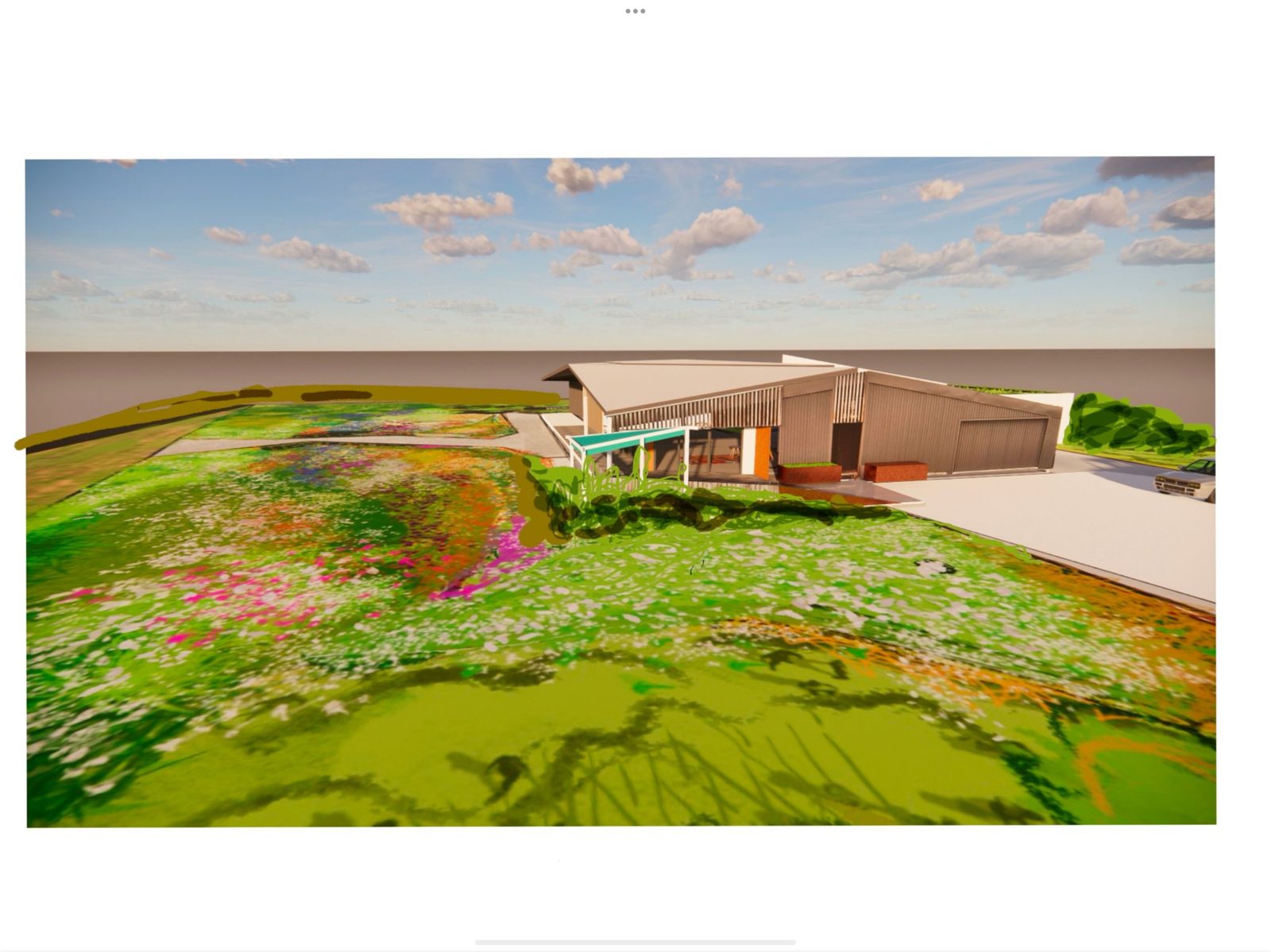 Tim Durrant design process: plans, concepts and renders