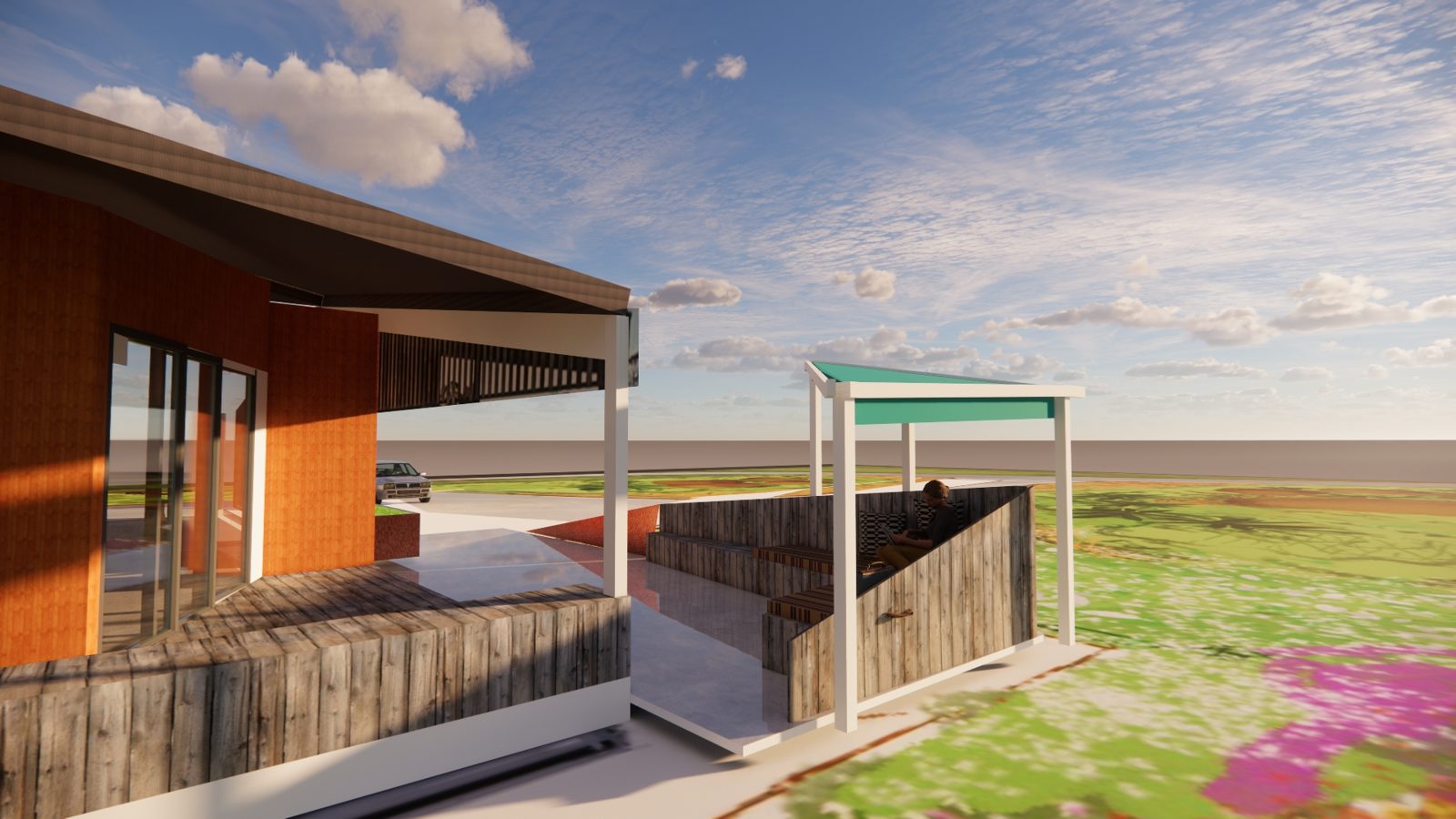 Tim Durrant design process: plans, concepts and renders