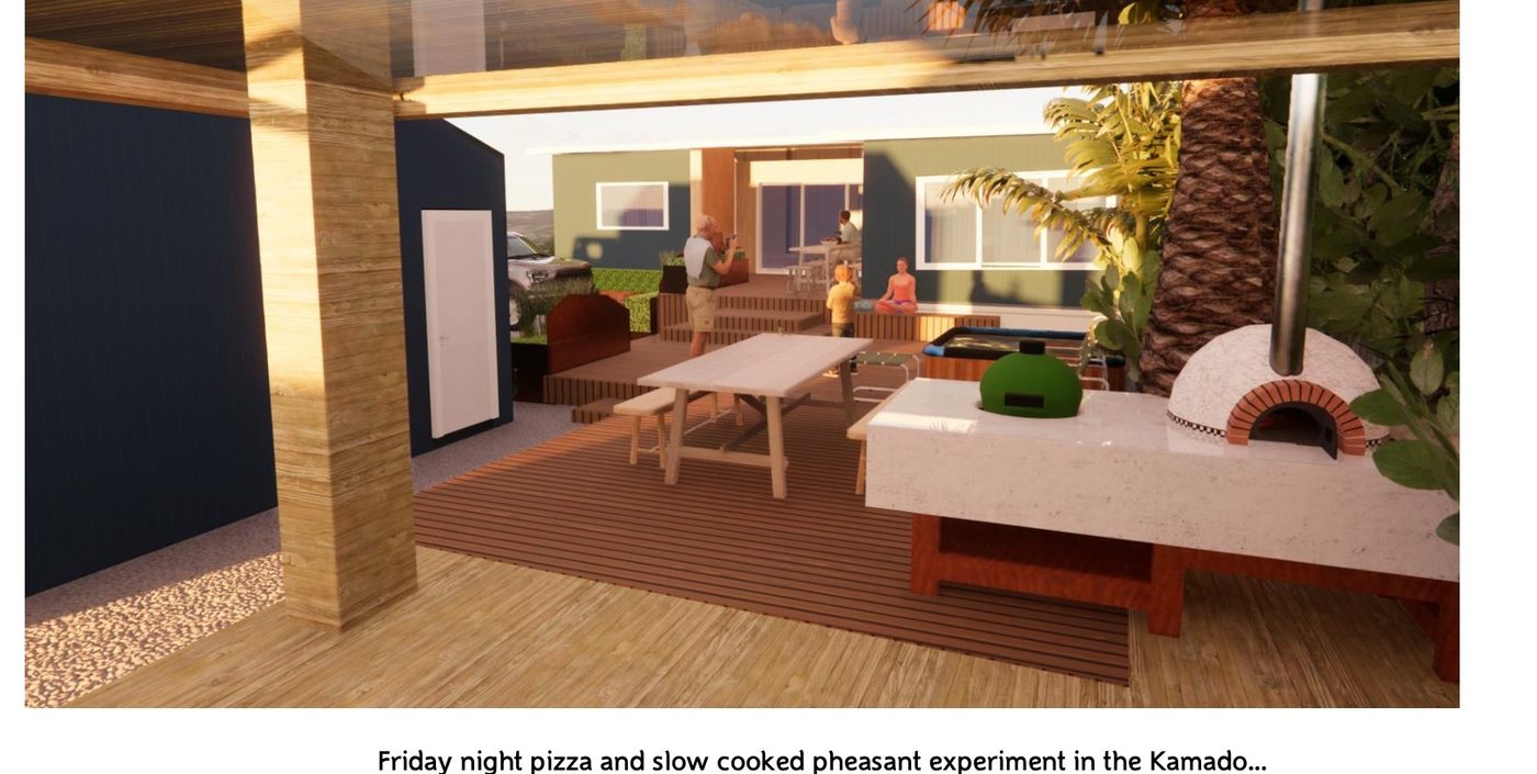 Tim Durrant design process: plans, concepts and renders