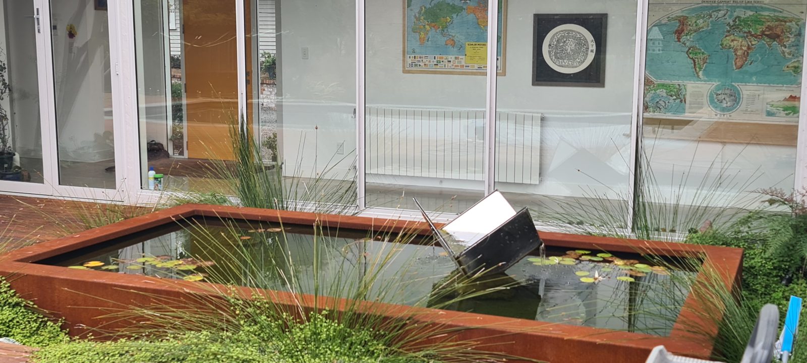 Corten Pond Garden — Havelock North