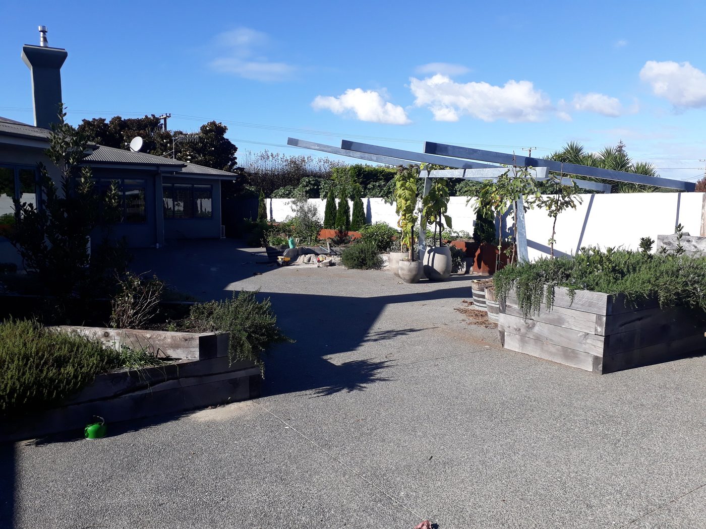 Napier contemporary estate garden by Tim Durrant Design